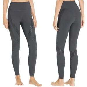 ALO Yoga High-Waist Vapor Leggings in Rise Anthracite Grey Athletic Pant | Small